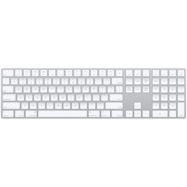 Apple Magic Keyboard with Numeric Keypad Mac, White