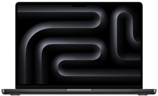 MacBook Pro, 2026 14" · 2 TB · 24 GB M5 Pro 16 GPU Space Black — фото моделі