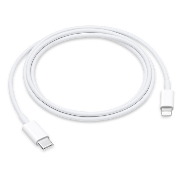 Кабель Apple Type-C to Lightning 1m, White MX0K2 — фото моделі