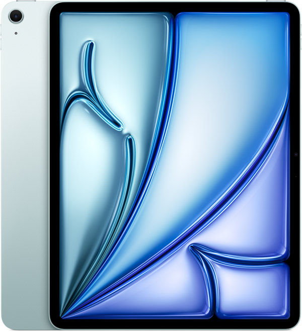 iPad Air, 2025 13" · 128 GB Wi-Fi M3 Blue — фото моделі